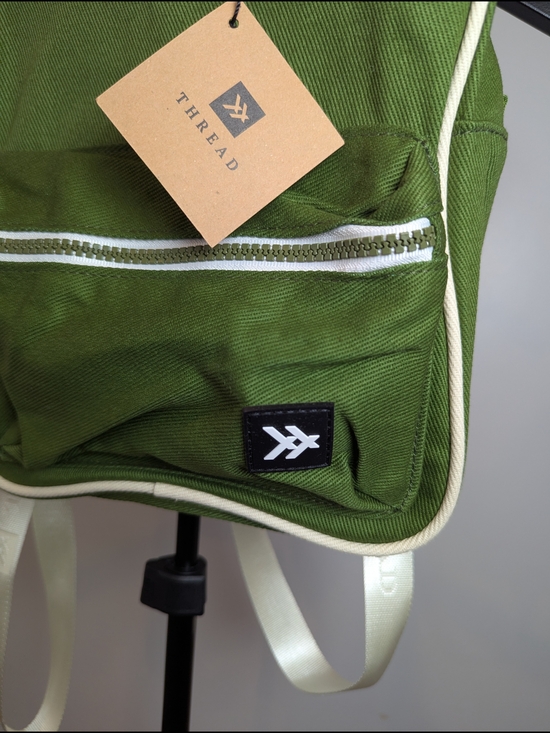 NWT Thread Brand Mini Backpack Green Carry On main image 4
